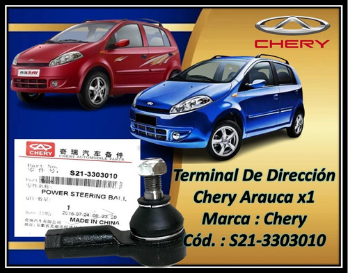 Terminal Dirección Externo Chery Arauca X1 Qq6