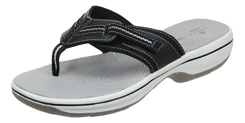 Clarks Brinkley Jazz - Sandalias Para Mujer, Gris, 8