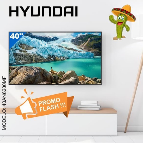 Tv Televisor Hyundai 40 Pulgadas Led Modelo 2019 Tienda