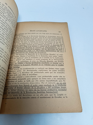 El Asesinato De León Trotsky Felipe Alvahuante (Usado)