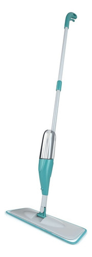 Mop Spray Fit Microfibra Verde Reservatório 365ml Flash Limp