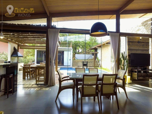 Imagem 23 de 30 de Casa Em Estilo Rústico Com Clean, Com 4 Dormitórios À Venda, 287 M² Por R$ 2.350.000 - Condomínio Fazenda Kurumin - Itu/sp - Ca1555