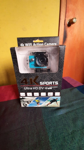 Imagen 1 de 4 de Camara Deportiva Acción 4k