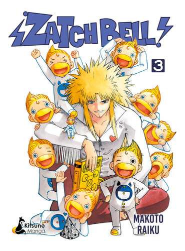 Libro Â¡zatch Bell! 3 - Raiku, Makoto