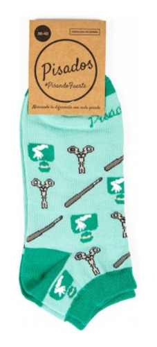 Calcetines Tobilleros Estampados Sin Anestesia - Enfermanía