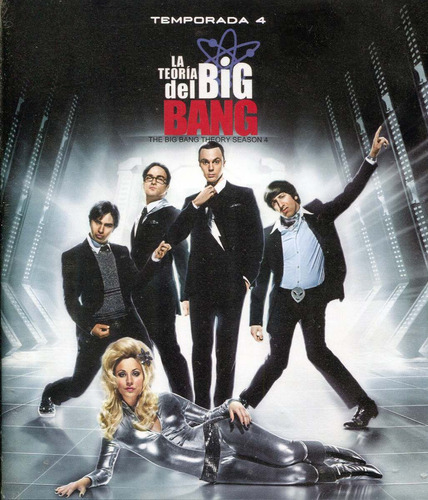 Box Set Bluray La Teoria Del Big Bang Temporada 4 ( The Big