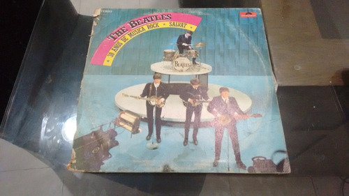 Lp The Beatles Salvat En Formato Acetato,long Play