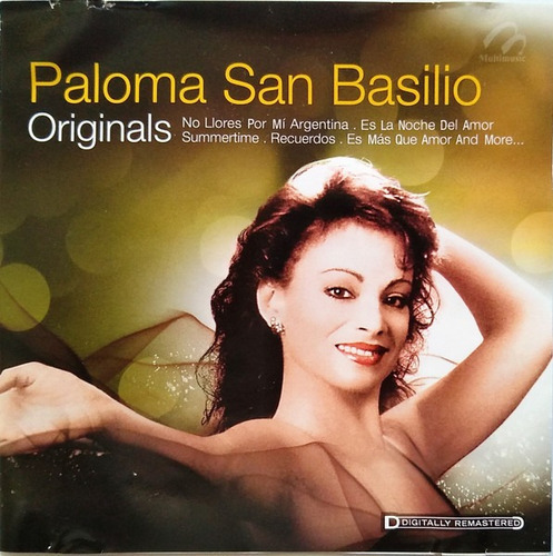 Paloma San Basilio Exitos Originals Importado Cd Pvl 