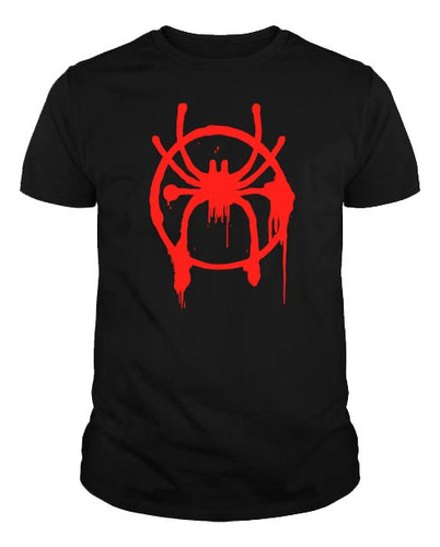 Camiseta Estampada Miles Morales Spiderman Cómics