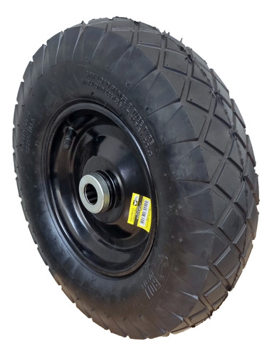 Roda Completa 400 / 4.80-8 Com Rolete P/girica Plataforma