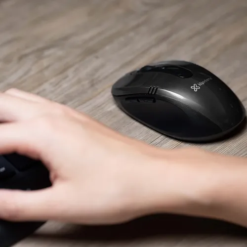 Mouse Inalámbrico Klipxtreme Kmw-330bk Negro