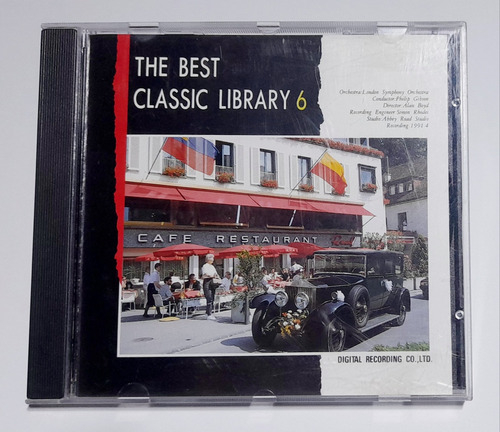 Cd The Best Clássic Library Música Clásica Made In Japan 