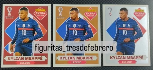 Extra Sticker – França – Kylian Mbappé – Base – Legend