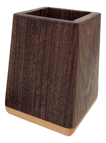 Soporte Para Lápiz De Escritorio De Madera Para El Soporte