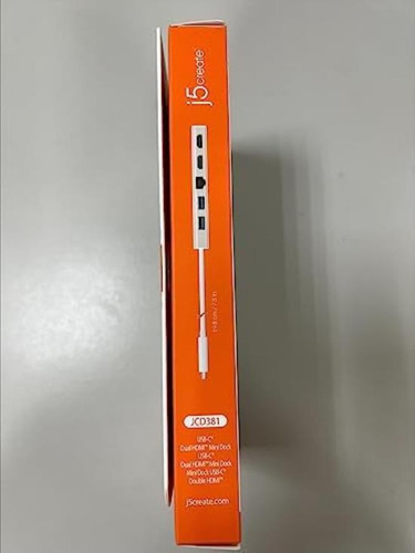 J5create Mini Dock Usb-c: Concentrador Tipo C Con 2x Hdmi, 2
