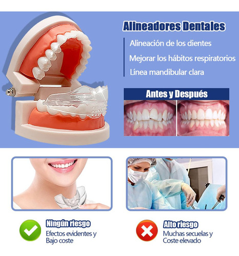Alineadores Dentales 2 Piezas + Caja