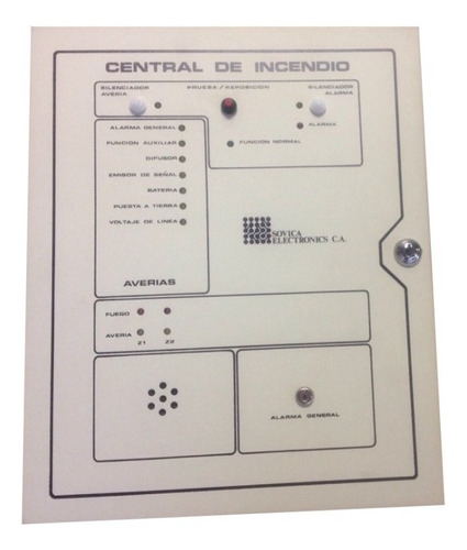 Central De Incendio 2 Zonas (z2) Sovica Original