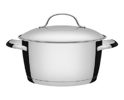 Panela De Aço Inox Allegra 20 Cm 3,10 L - Fundo Triplo