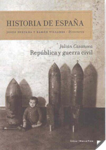 Libro República Y Guerra Civil De Julián Casanova