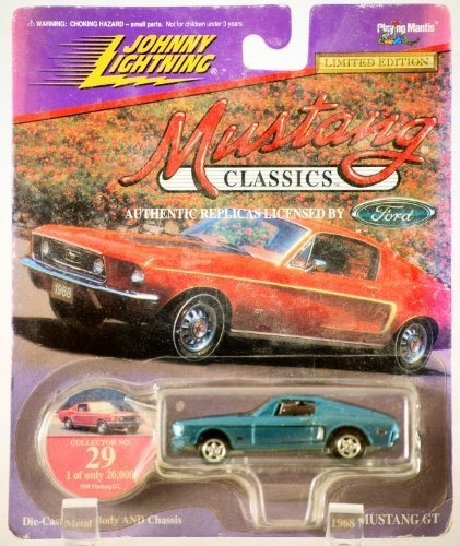 Mustang Gt Azul Ed. Limitada 1:64 - Raro