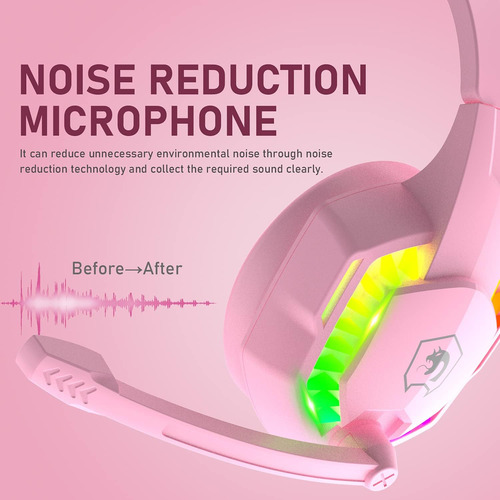 Auriculares Para Juegos Con Micrófono Para El Controlador Ps