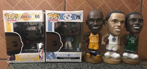 Funko Pop Nba, Lebron James | Michael Jordan 8 Mil Cada Uno. (Usado)