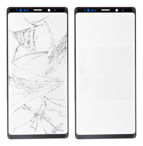 Vidrio Repuesto Glass Laminado Oca Para Samsung Note 9