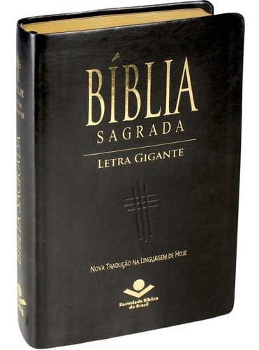 Bíblia Sagrada Letra Gigante Ntlh Luxo - Editora Sbb