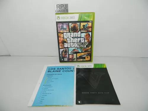 Jogo Gta 5 Collector'S Edition Xbox 360 Original, Jogo de Videogame Xbox  One Usado 87597681