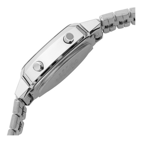 Reloj Casio Mujer La670wa-1df Color Plateado Digital 30m