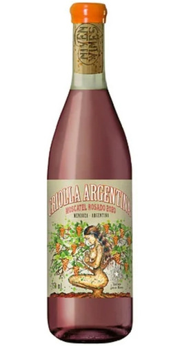 Vino Criolla Argentina Moscatel Rosado Niven 750ml Local