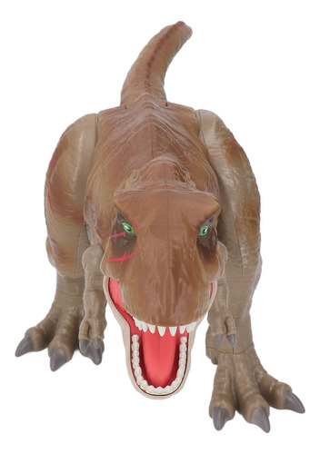 Simulación De Modelo De Dinosaurio Vívida Pintada A Mano Tra