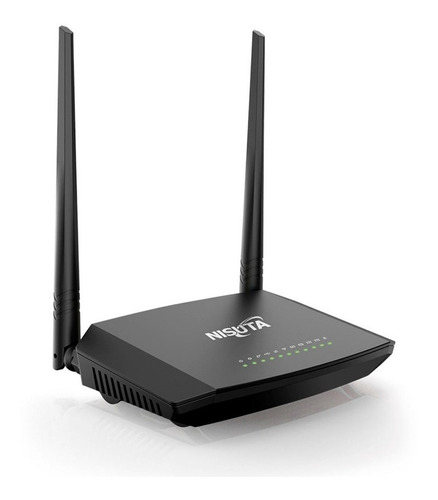 Modem Router Wifi Nisuta Adsl2+ 300 Mbps  Ns-wmr302n 4 Lan