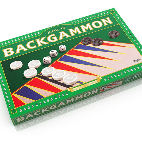 Juego De Backgammon Clasico Implás E.full