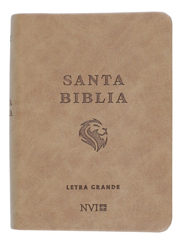 Biblia Nvi Letra Grande, Edicion Bolsillo - Imit. Piel