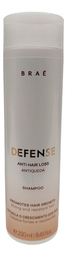 Braé Defense Antiqueda Shampoo 250ml  Força E Resistência