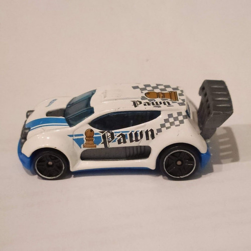 Hot Wheels Fast 4wd Checkmate 6/9 Ajedrez Blanco