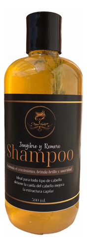 Shampoo De Romero Seco  Con Jengibre