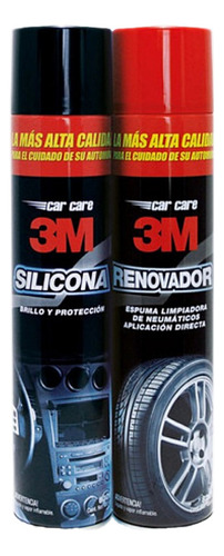 Silicona + Renovador Neumatico Care 3m/mimbral