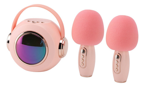 Micrófono Inalámbrico Portátil Con Altavoz De Karaoke