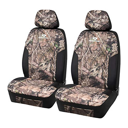 Fundas De Asiento De Camuflaje Con Respaldo Bajo De Mossy Oa
