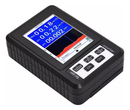 Detector De Radiação Nuclear Com Contador Digital Geiger 2.8