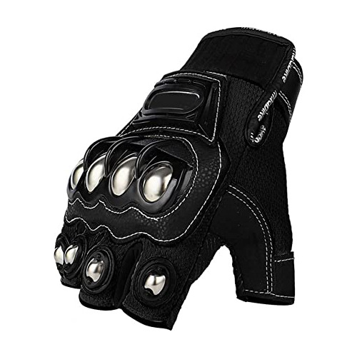 Guantes De Seguridad Motocicleta Nudillos De Acero Al A...