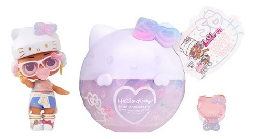 Lol Surprise Muñeca Hello Kitty Cristal Cutie 50th Ed Lim