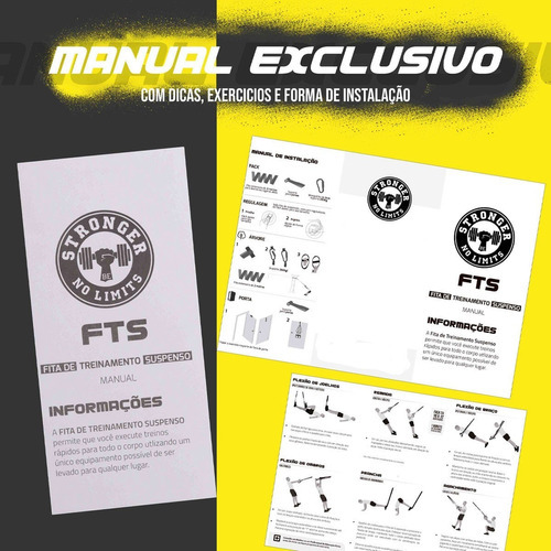 Cinta de entrenamiento suspendida Trx, escalera y cuerda para saltar, color amarillo