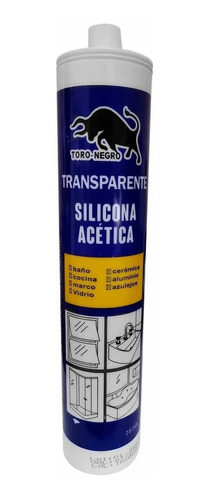 Silicona Acetica Transparente Sellante Tubo  X L Pro