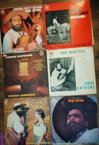 Jorge Cafrune Folklore Disco Vinilo Lote Varios Titulos