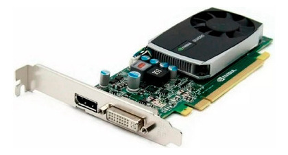 Placa De Video Nvidia Quadro 600 1gb Ddr3 Dvi/displayport