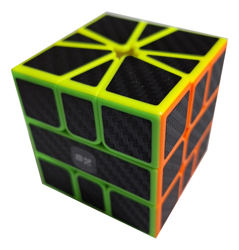 Cubo Rubik Quiyi  3x3 Square-1 Speedcube Suave Carbono Origi