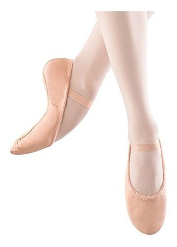 Zapatilla  Zapato De Ballet De Cuero Con Suela Completa Dan 